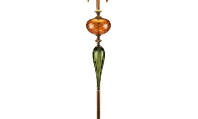 Kinzig Design James Floor Lamp With Beaded Shade for sizing 939 X 1066