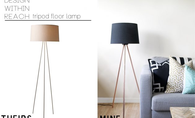 Knocktoberfest Tripod Floor Lamp Dorsey Designs with regard to dimensions 1382 X 922