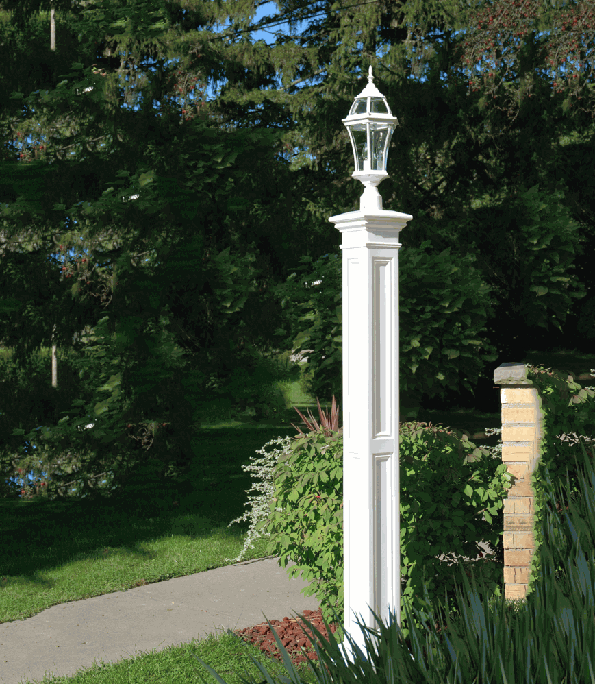 Lambert Lamp Post With Aluminum Ground Mount Free Shipping regarding dimensions 869 X 998