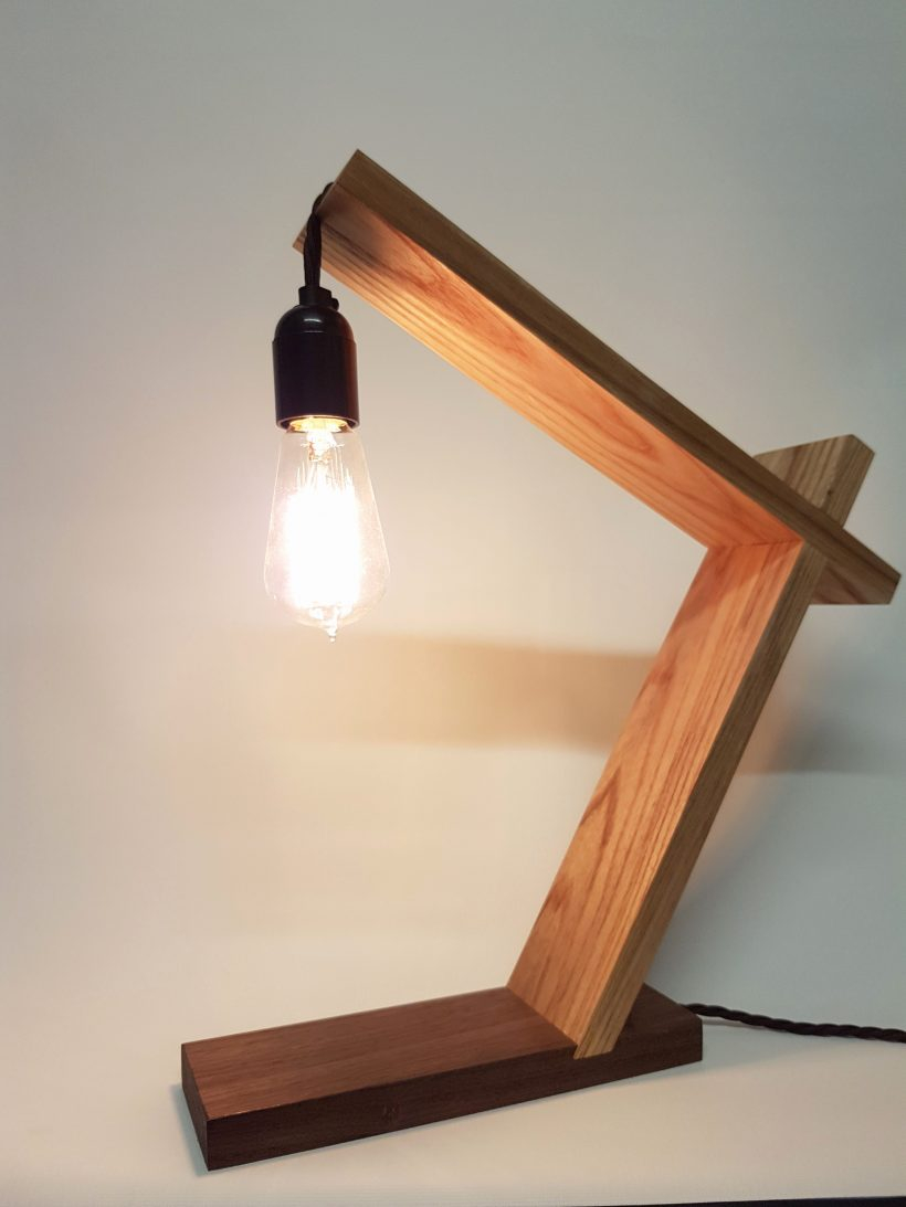 Lamp S Unique Hand Made Wooden Lamp Table Lamp Swing Arm Desk with measurements 820 X 1093