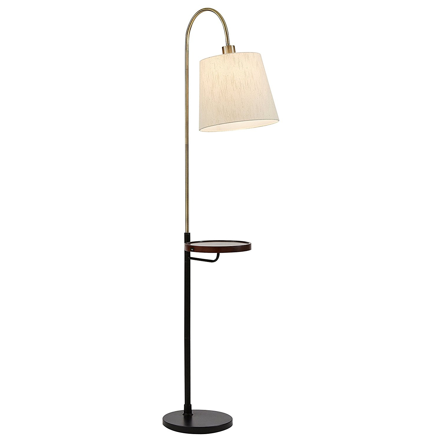 Lamp With Shade Luxury Standing Lamp With Shelves Three In Free intended for proportions 1500 X 1500