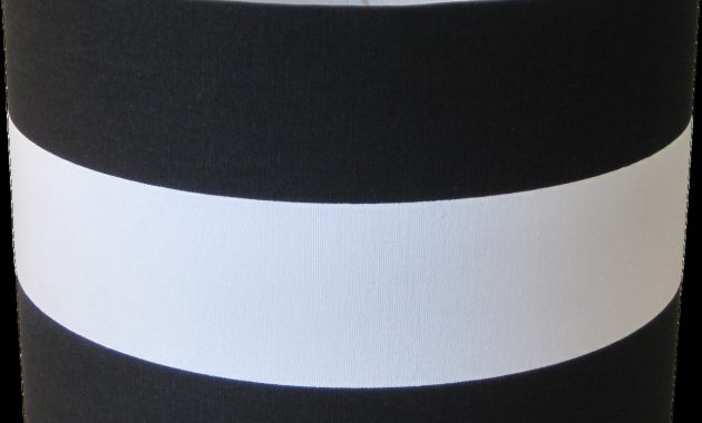 Lampshapes Black And White Striped Lamp Shade Drum 8499 pertaining to proportions 1280 X 1256