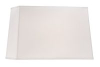 Large Rectangle Lamp Shade In White Linen Fabric With Spider intended for measurements 1000 X 1000