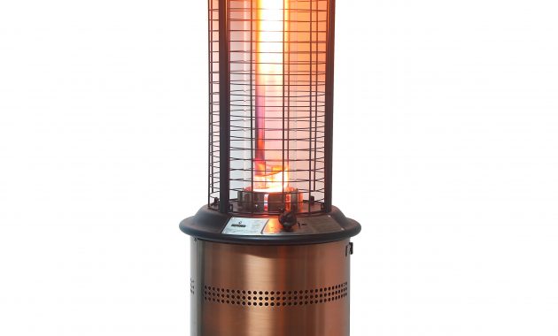 Lava Heat Italia Patio Heater Milano Propane 36000 Btu Brushed with dimensions 4991 X 7488