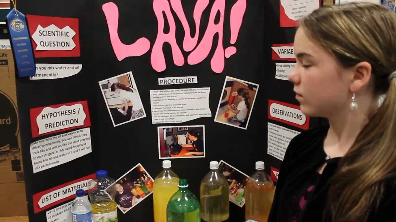 Lava Lamp Science Fair Project Research Paper Academic Writing within proportions 1280 X 720