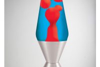 Lava Lamp With Red Lava Blue Liquid And Silver Base Httpwww intended for measurements 950 X 1200