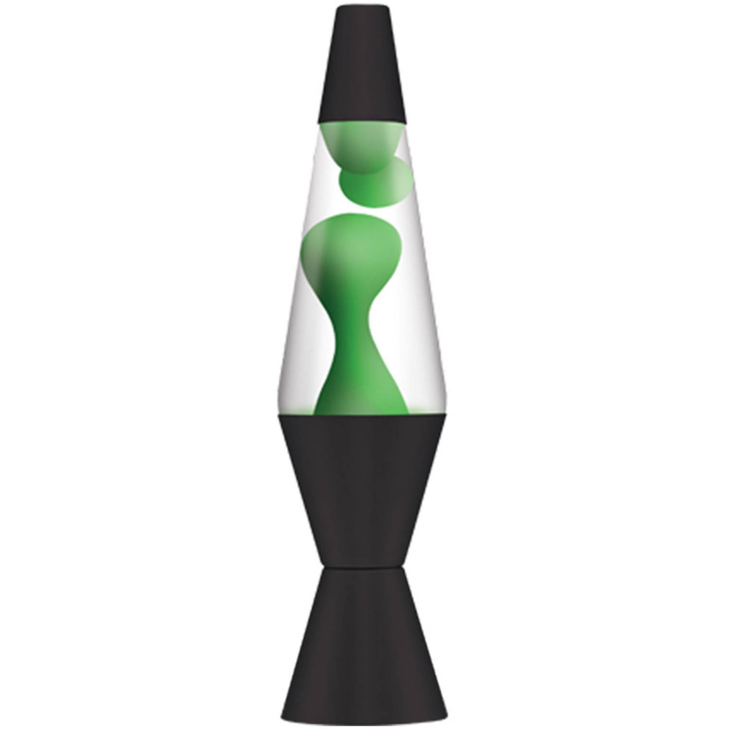 Lava Lite 145 Lava Lamp Neon Green Waxclear Liquidblack Base inside measurements 1500 X 1500