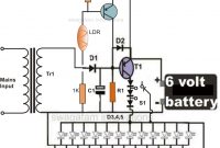 Led Emergency Light With Ldr Lectronique Montages Divers with regard to dimensions 947 X 848