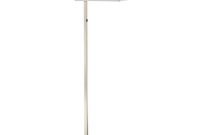 Led Floor Lamp With Rectangular Shade 6091 1 09 Sh735510w Led within size 1000 X 1000