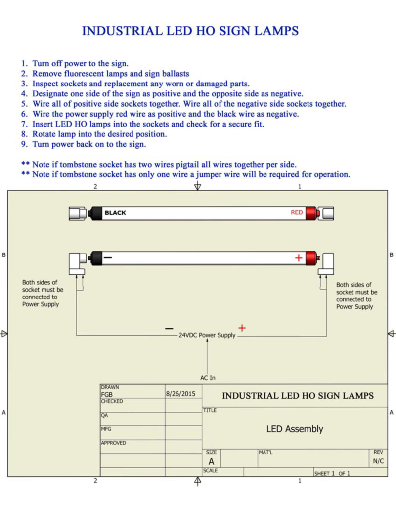 Led Sign Lamps inside sizing 801 X 1030