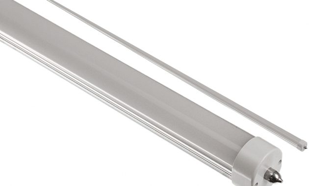 Led T8 Tube Light 8 Ft Frosted Lens 5000k White 36 Watts Ul throughout measurements 1143 X 783