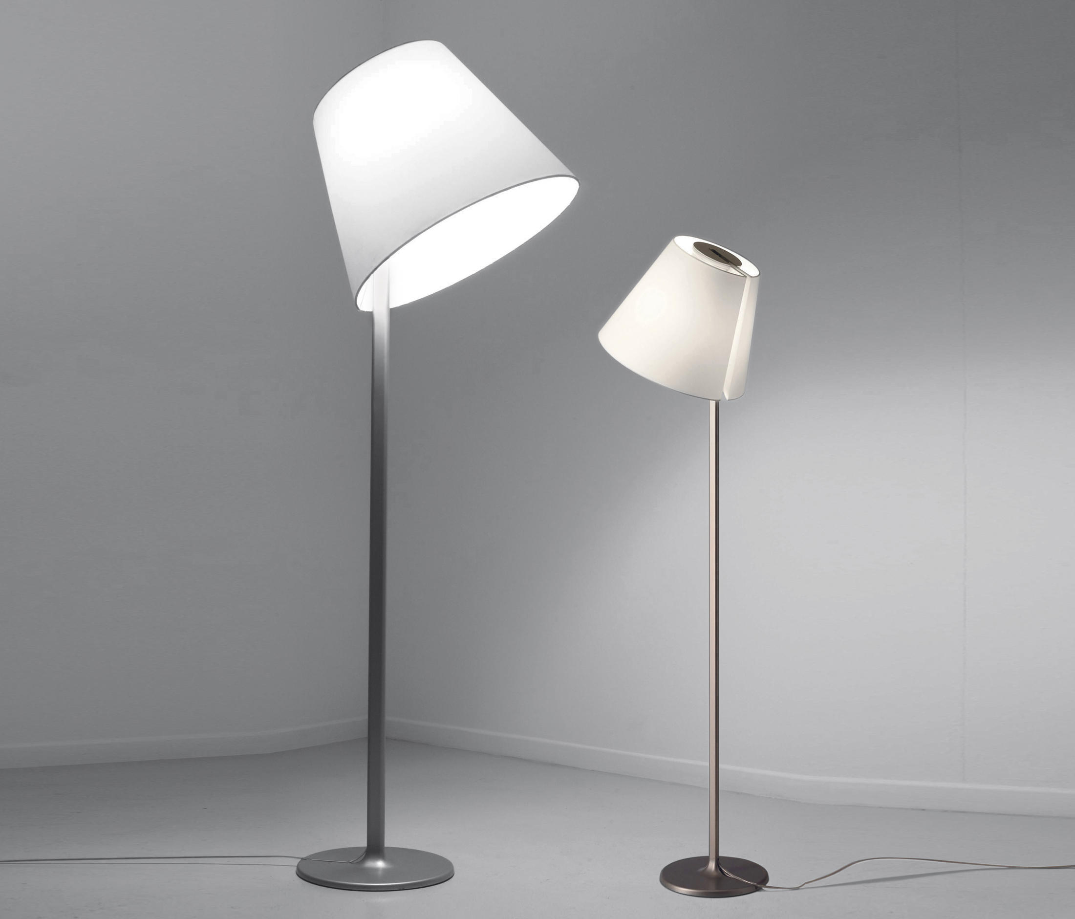 Light Melampo Floor Lamp Base In Painted Zamac Aluminium Stem within sizing 2200 X 1880