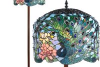 Light Peacock Floor Lamp Photo Tiffany Glass Art In Your Home within sizing 1200 X 1500