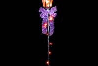 Lighted Halloween Lamp Post within sizing 938 X 938