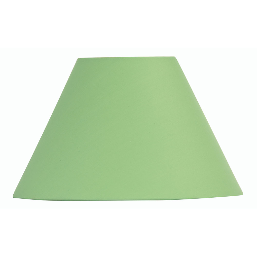 Lime Green Cotton Coolie Lamp Shade 8 Inch S501 8gr Oaks Lighting with proportions 1000 X 1000