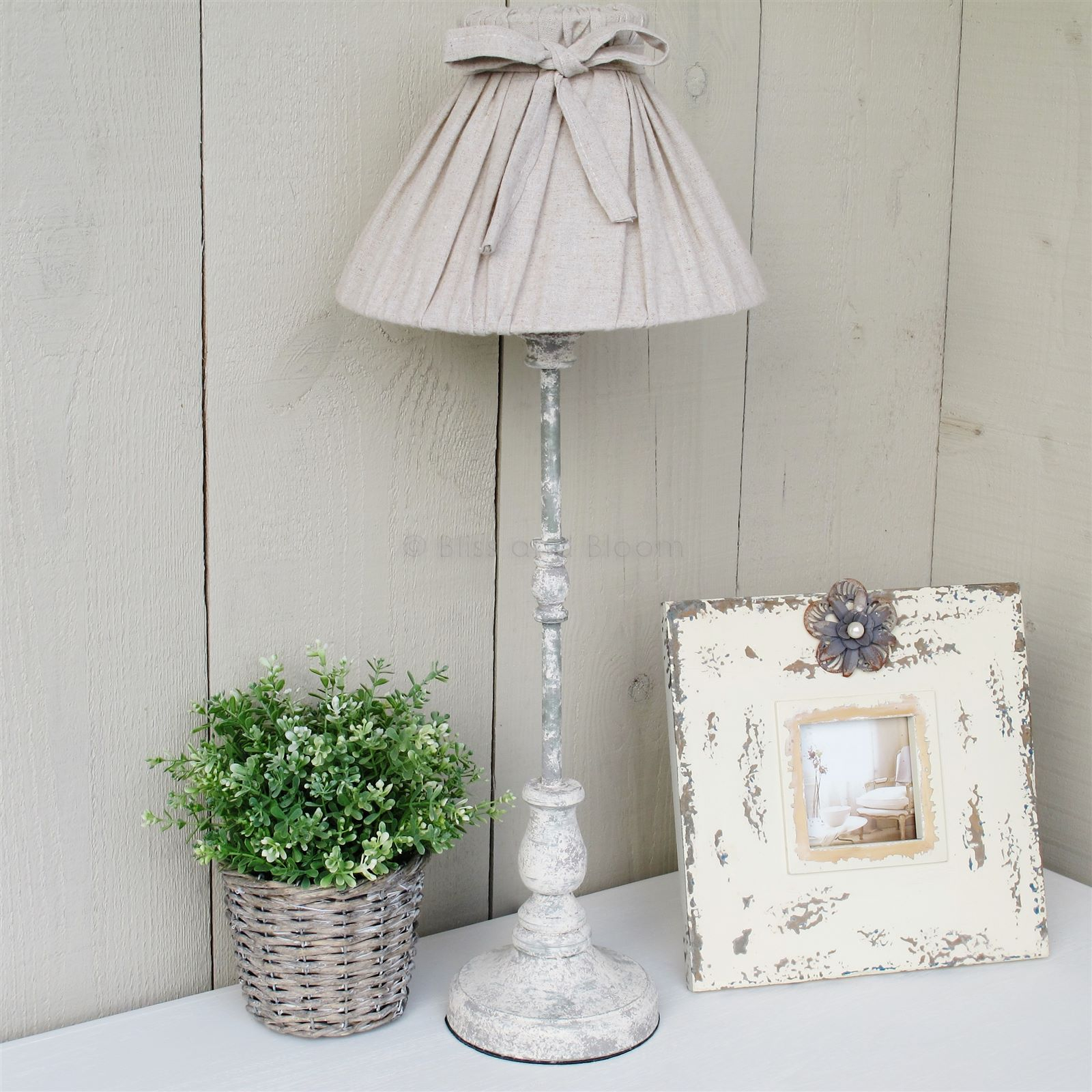 Linen Bow Lamp Shade Table Lamp Bliss And Bloom Ltd inside proportions 1600 X 1600