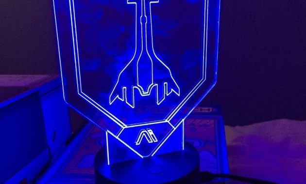 Lootcrate Exclusive Mass Effect Led Lamp The Dealers Den pertaining to proportions 768 X 1024