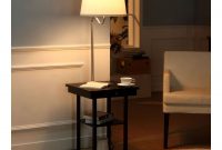 Love Floor Lamp With Usb Port 2 In1 Modern Side Table White Shade inside size 1500 X 1500