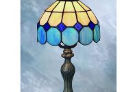 Loxton Lighting Bistro Tiffany Blue Table Lamp Loxton Blue Table regarding measurements 1000 X 1000