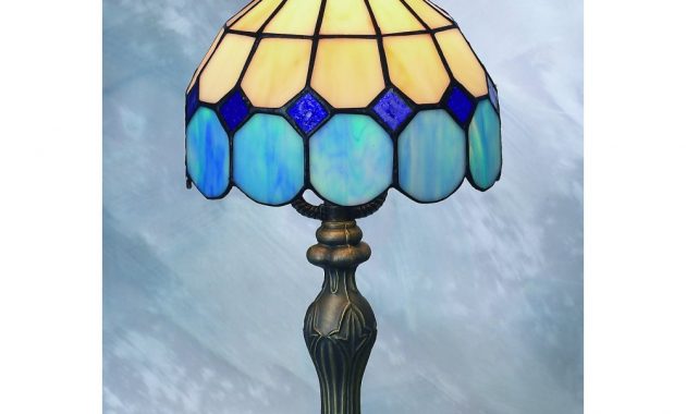 Loxton Lighting Bistro Tiffany Blue Table Lamp Loxton Blue Table regarding measurements 1000 X 1000
