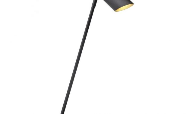 Lucide 196000130 Hester Desk Lamp Led Gu10 Excl H53cm Black with regard to proportions 1000 X 1000