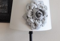 Magnetic Lamp Shade Flowerspink Dahlia Flower Lamp Shade Applique pertaining to dimensions 1323 X 1500