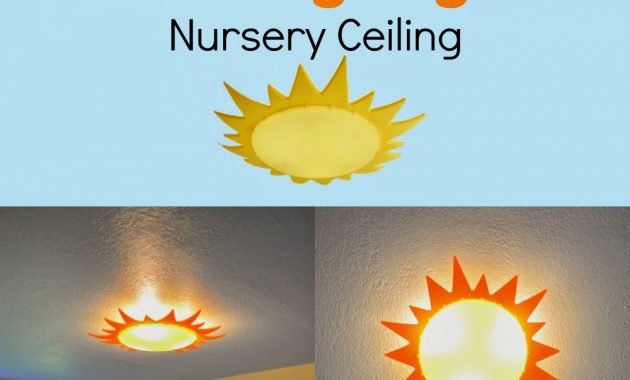 Making My Stead Creating A Sunny Sky Nursery Ceiling pertaining to proportions 1000 X 1000