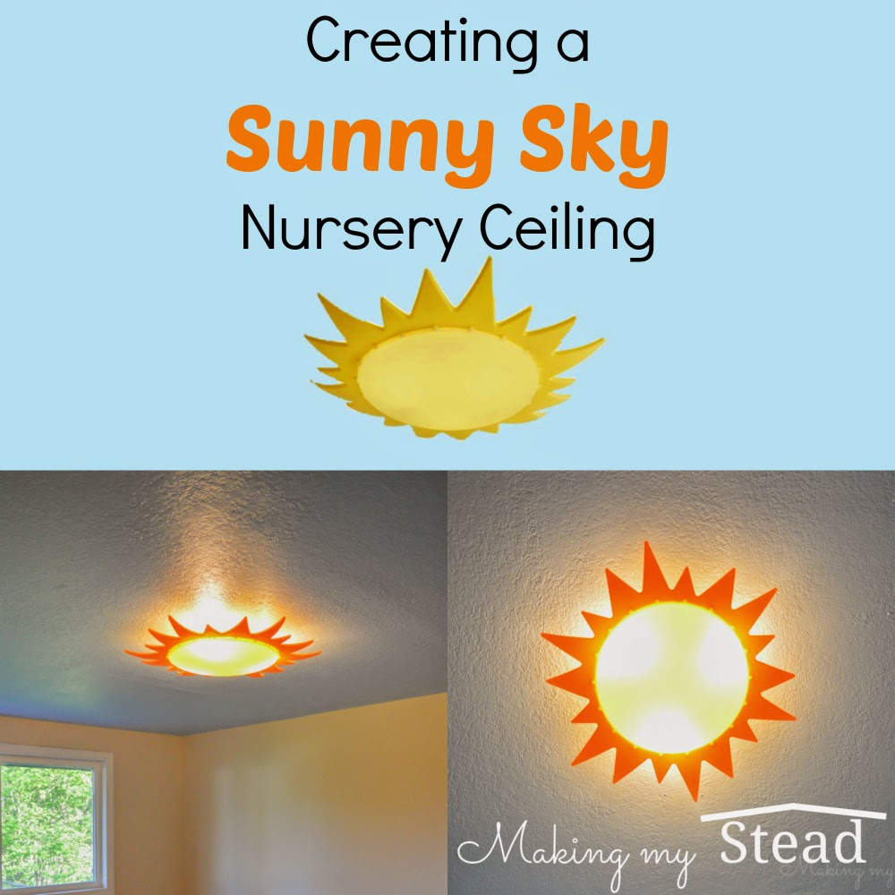 Making My Stead Creating A Sunny Sky Nursery Ceiling pertaining to proportions 1000 X 1000