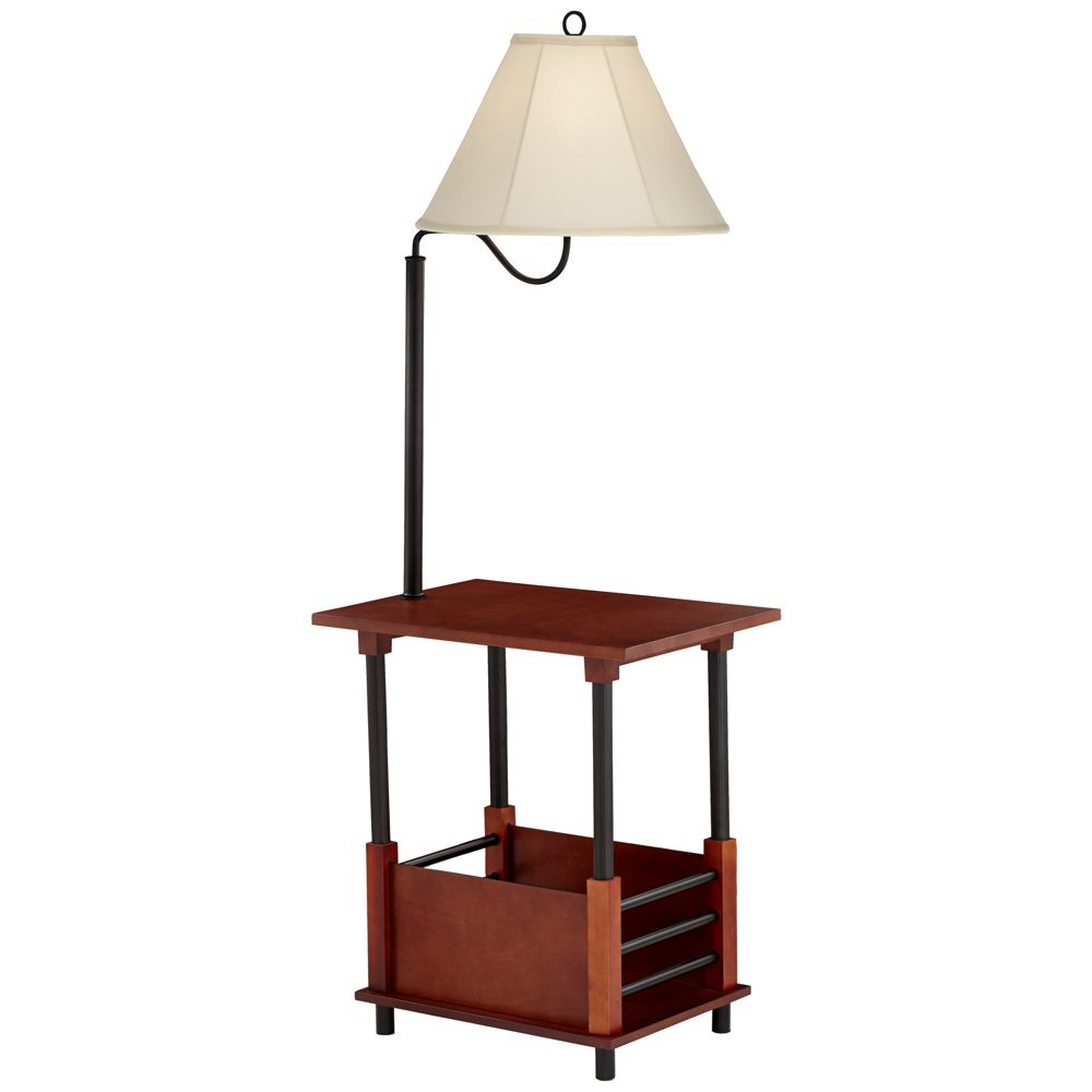 Marville Mission Style Swing Arm Floor Lamp With End Table Style with sizing 1000 X 1000