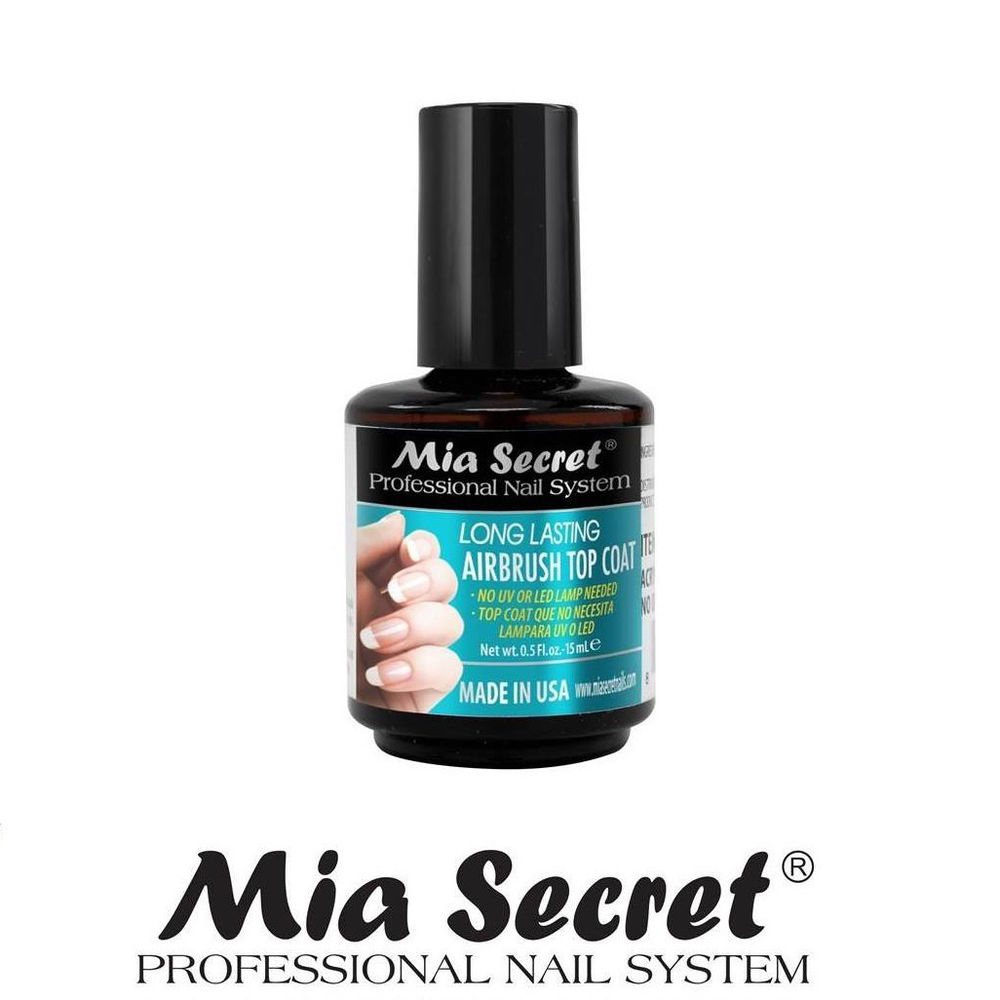 Mia Secret Long Lasting Airbrush Top Coat No Uv Led Lamp Needed New in measurements 1000 X 1000