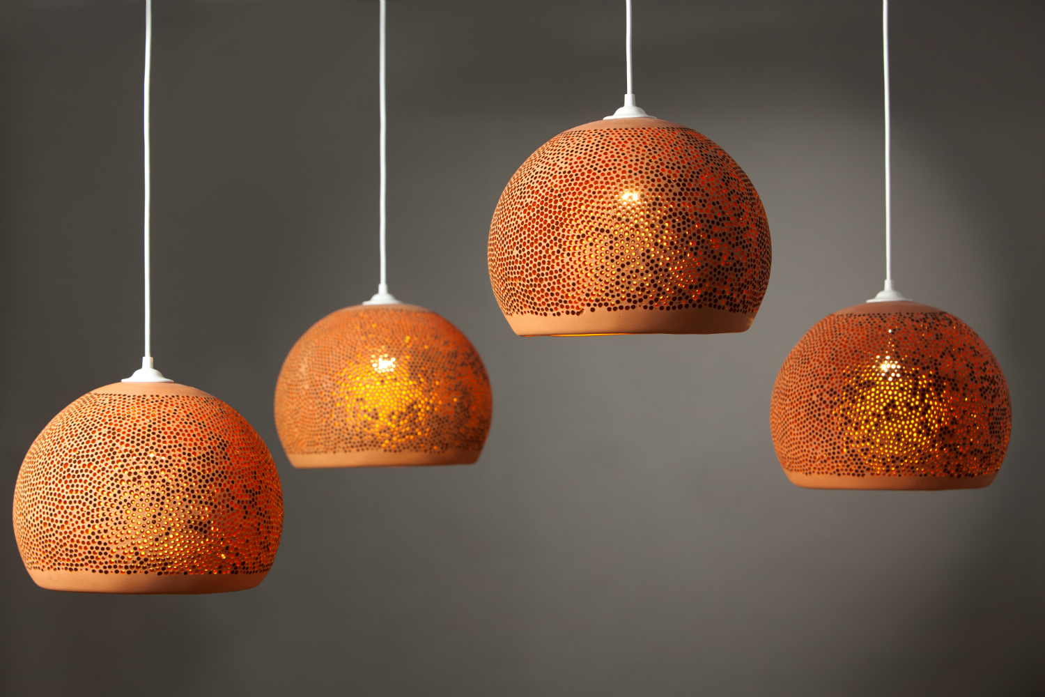 Miguel Angel Garca Belmontes Pott Terracotta Light Shades for dimensions 1500 X 1000