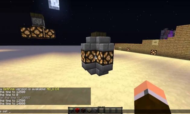 Minecraft Redstone Lamp Post Feat Daylight Sensor 15 And Newer for measurements 1280 X 720