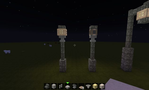 Minecraft Utb Old Town Lamp Posts Album On Imgur inside proportions 2560 X 1309