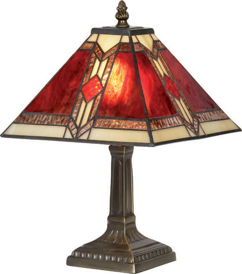 Mission Style Tiffany Desk Lampchloe Lighting Inc Tiffany Lamp inside measurements 839 X 949