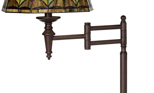 Mission Tiffany Style Bronze Swing Arm Desk Lamp We Got These Love intended for measurements 1475 X 2000