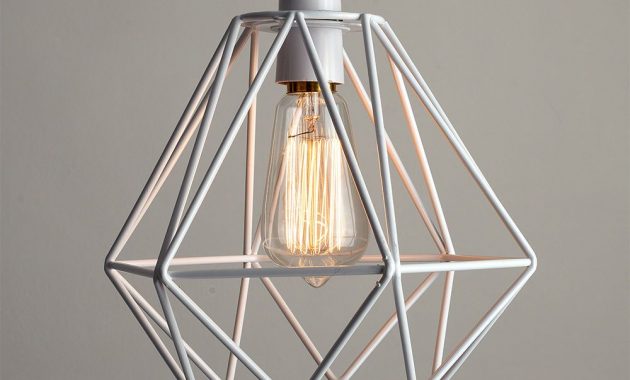 Modern Industrial Caged Metal Ceiling Pendant Light Shade Vintage regarding measurements 1000 X 1000