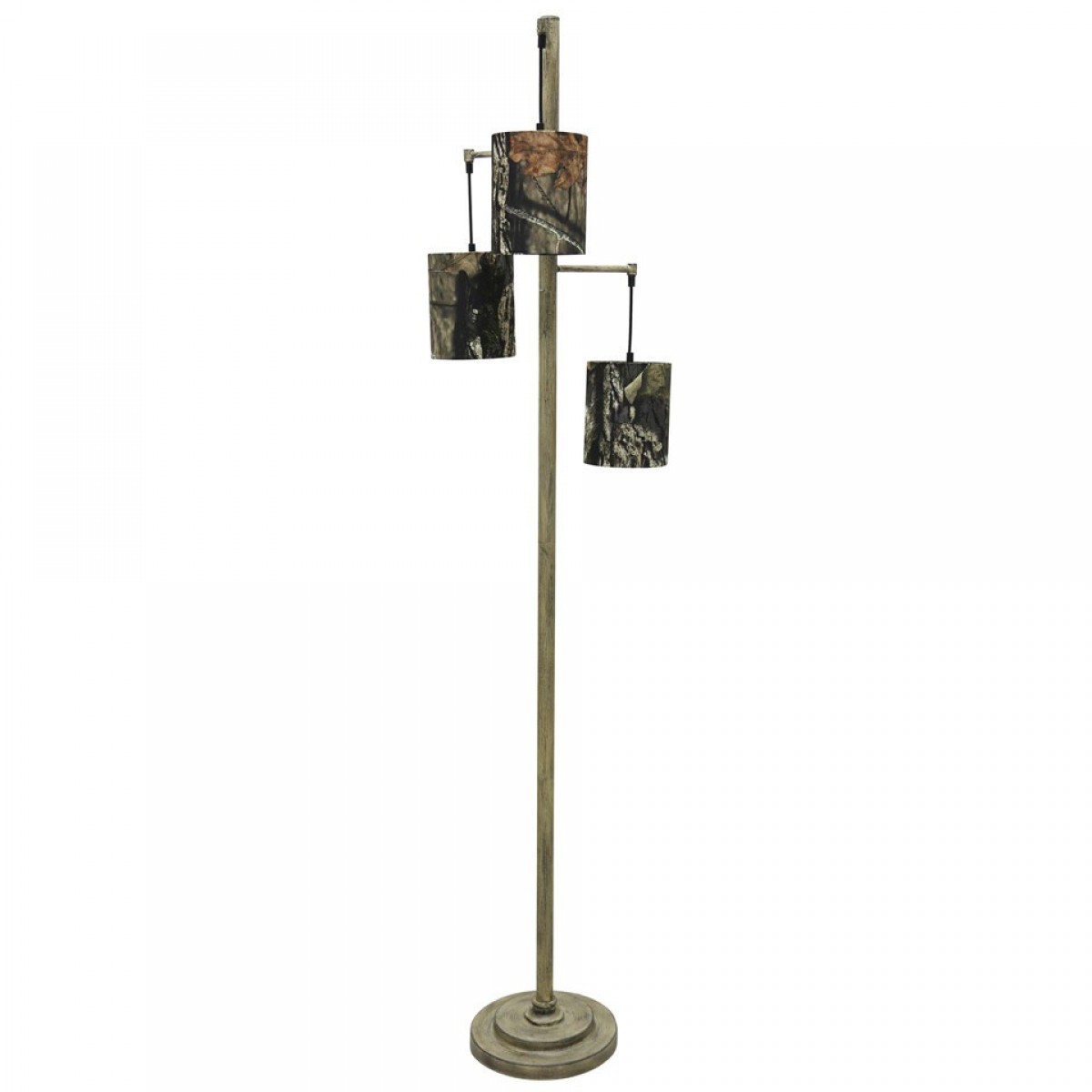 Mossy Oak Nativ Living 3 Tier Floor Lamp inside measurements 1200 X 1200