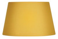 Mustard Cotton Drum Lamp Shade 8 Inch S901 8ms Oaks Lighting pertaining to proportions 1000 X 1000