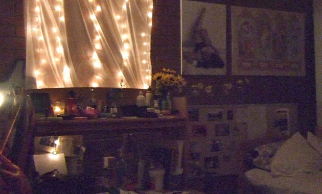 My Dorm Room Lights Fabric And Chinese Paper Lantern Trinkets inside proportions 2016 X 3024