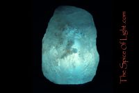 Natural Glacier Crystal Blue Himalayan Salt Lamp The Spice Of Light intended for dimensions 1800 X 1200