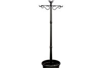 Nature Power Solar Powered Outdoor Led Black Lamp Post With Planter for proportions 1000 X 1000