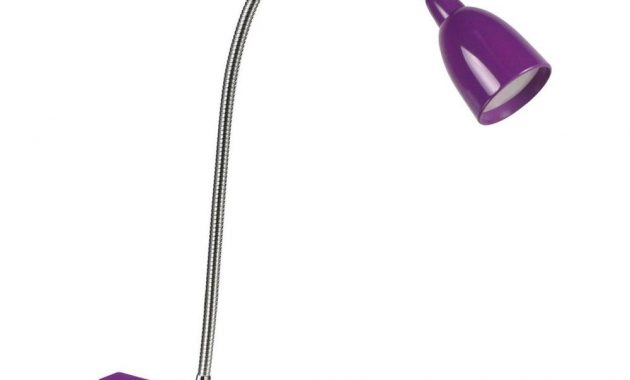 Newhouse Lighting 21 In Purple Led Clamp Desk Lamp Light Nhclp Led for measurements 1000 X 1000