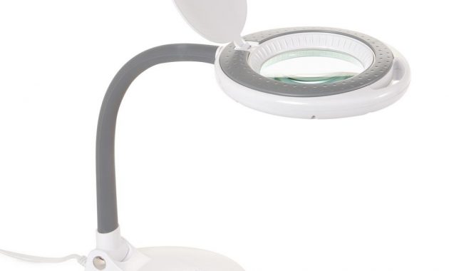 Newhouse Lighting 4 In Led Magnifying Lamp Table With Top Lens with proportions 1000 X 1000