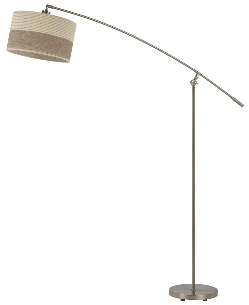 Nickel Adjustable Long Arm Floor Lamp Bo 2297fl in proportions 839 X 1030