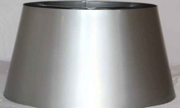 Nickel Stainless Steel Finish Metal Lamp Shade for sizing 1046 X 815