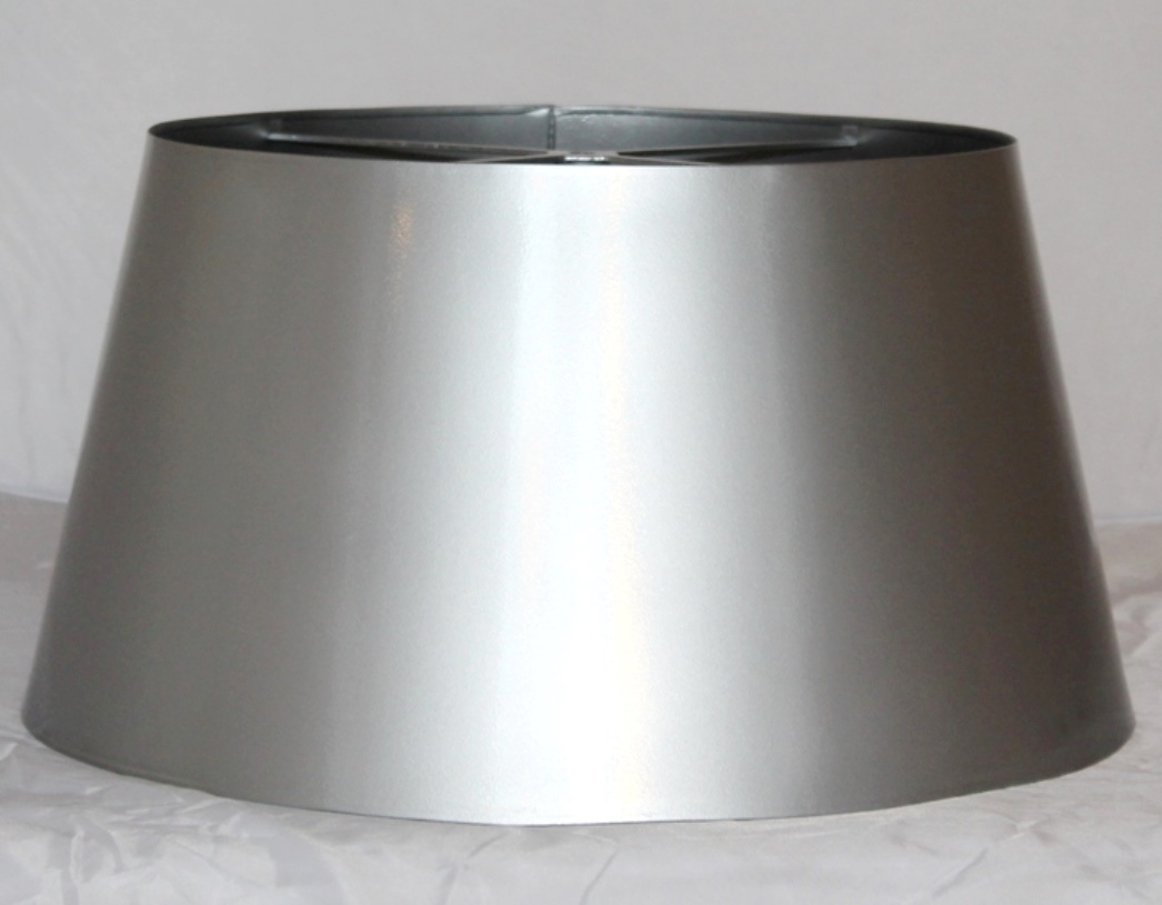 Nickel Stainless Steel Finish Metal Lamp Shade for sizing 1046 X 815