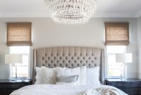 Nicole Miller Crystal Floor Lamp Luxury Master Bedroom Linen Bed with regard to proportions 3667 X 3793