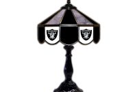 Oakland Raiders 21 Glass Table Lamp for proportions 2000 X 2000