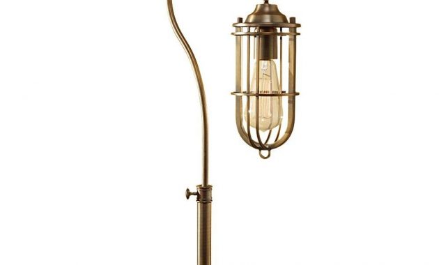 One Light Dark Antique Brass Dark Antique Brass Metal Shade Table within size 1000 X 1000