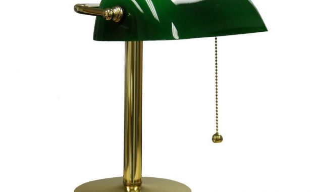 Ore International 125 In Goldgreen Bankers Lamp Kt 188gr The throughout dimensions 1000 X 1000